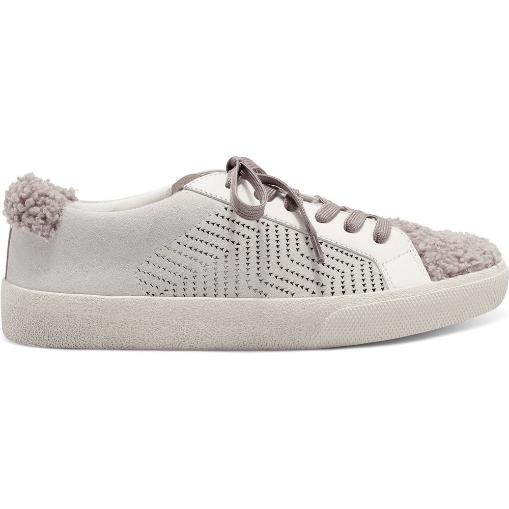 VINCE CAMUTO MYRALYN LEATHER SNEAKERS SCUFFED WHITE SIZE 9.5 NEW IN BOX - Picture 5 of 15